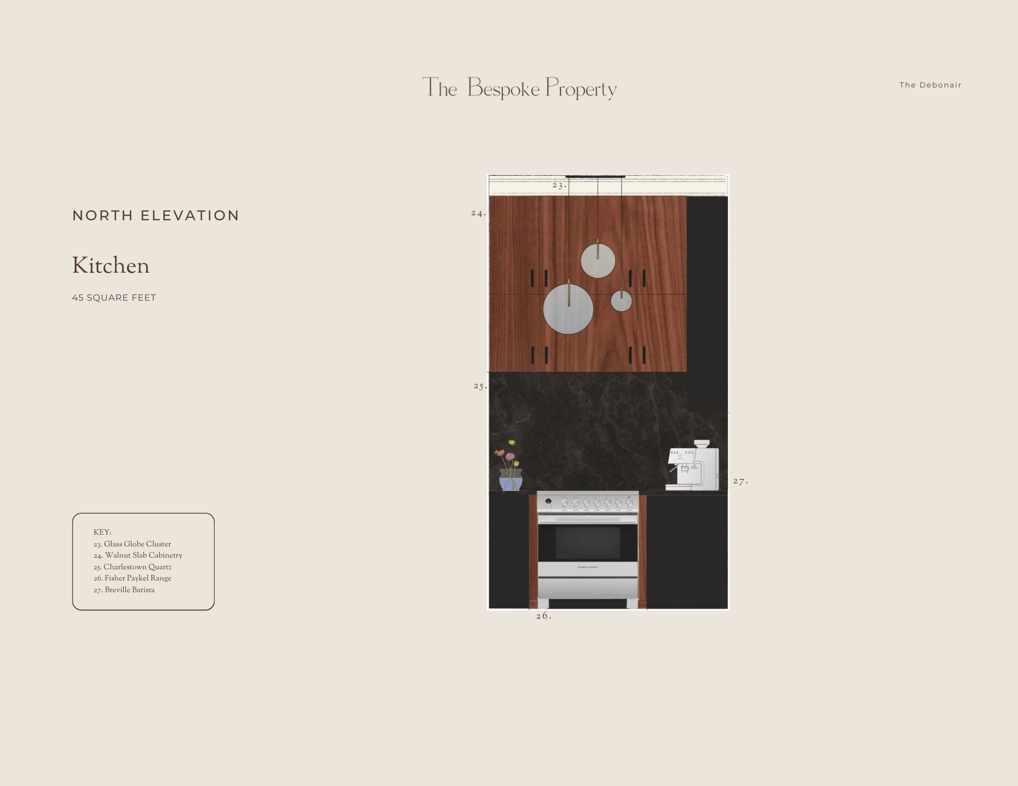 Kitchen: North Elevation