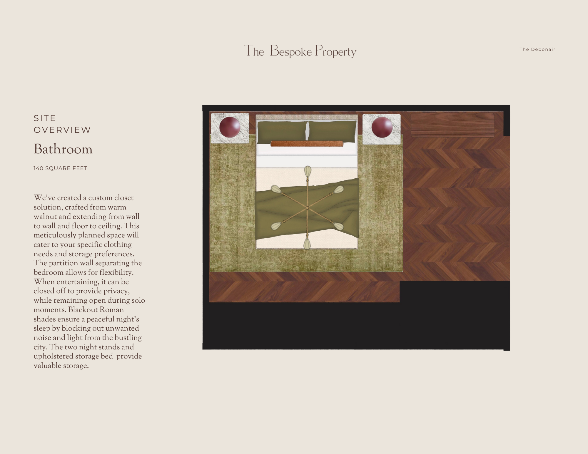 Bedroom: Site Overview