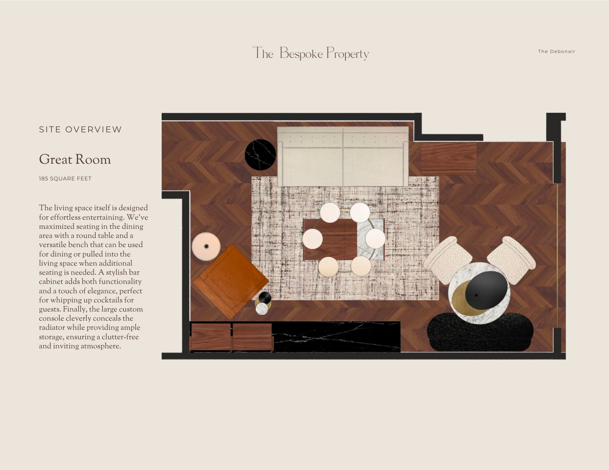 Great Room: Site Overview